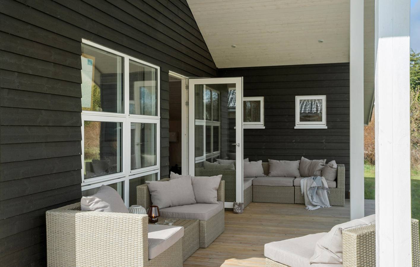 Ferienhaus für 8 Personen mit Terrasse in Gudmindrup Lyng, Højby