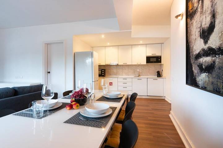 Apartamento de férias para 6 pessoas, com varanda em Estoril