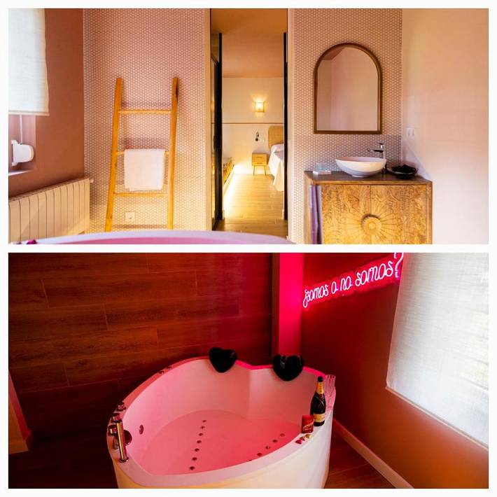 Casa de huéspuedes para 2 personas, con Terraza además de Jacuzzi y Vistas en Santillana del Mar