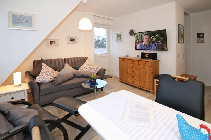 Ganze Wohnung, Ferienwohnung mit 2- Zimmern auf ca. 42m² im 1. Og in Wyk auf Föhr (Stadt), Wyk auf Föhr