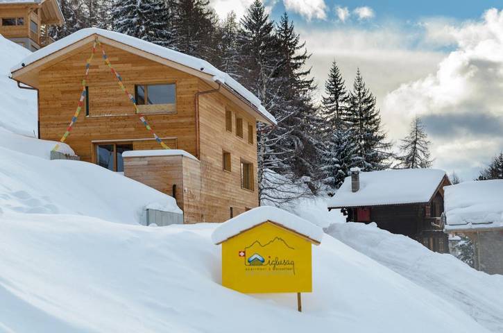 Chambre d’hôte pour 2 personnes, avec Terrasse ainsi que Jardin et Vue à Nendaz