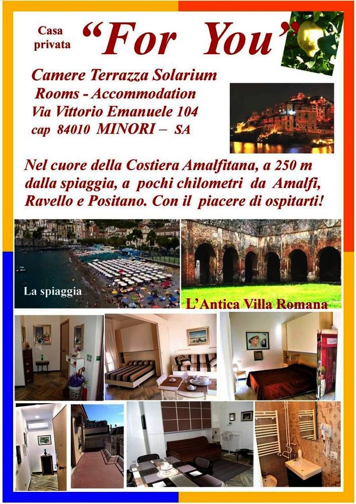 Gîte pour 5 personnes, avec vue et terrasse à Minori - 2