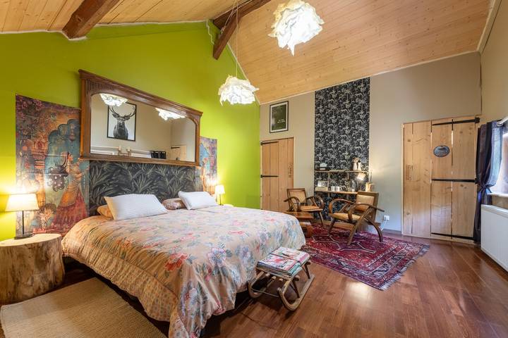 Bed and Breakfast 'La Grange Du Kerala - Camera' con Vista Montagna, Terrazza e Wi-Fi in Ban-sur-Meurthe-Clefcy, Parco naturale regionale dei Ballons des Vosges