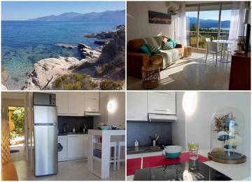 Gîte pour 2 personnes, avec vue et balcon à Patrimonio