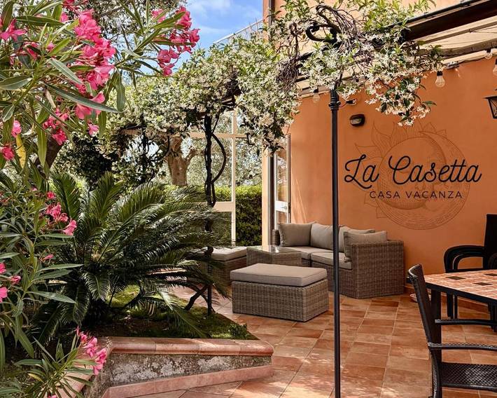 Ferienwohnung für 4 Personen, mit Ausblick und Garten sowie Balkon, kinderfreundlich in Lerici