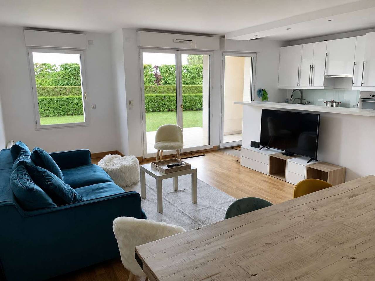 Entire apartment, Flat & Private Garden - Clairefontaine/Deauville in Tourgéville, Lisieux region
