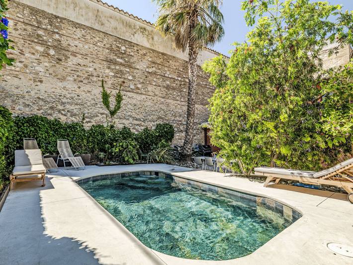 Maison de vacances pour 5 personnes, avec jardin ainsi que terrasse et piscine - 1