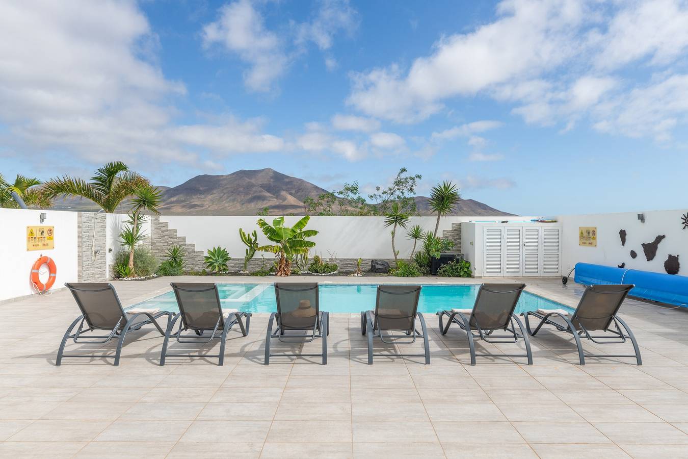 Maison de vacances 'Villa Carol' avec vue sur la montagne, Wi-Fi et climatisation in Playa Blanca, Yaiza