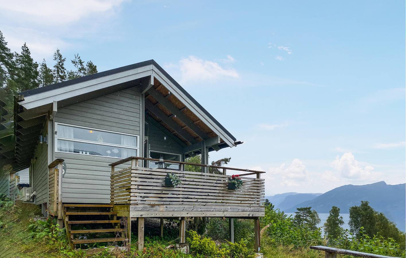 Ferienhaus für 4 Personen mit Garten in Sognefjord