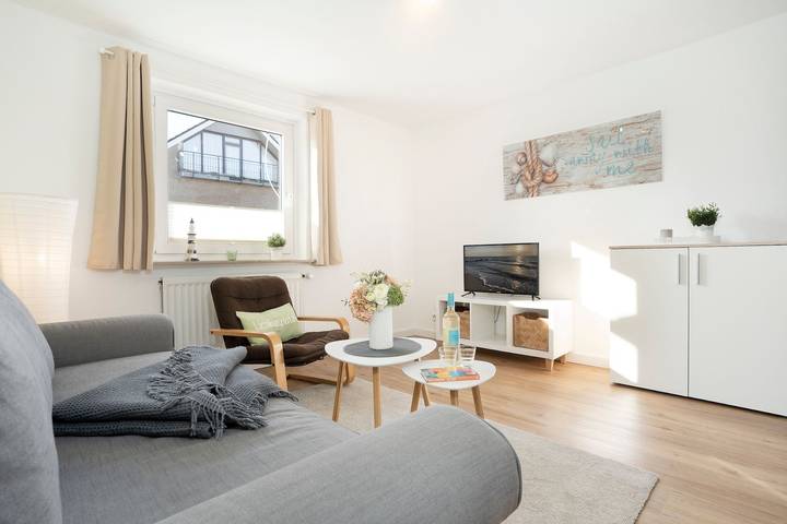 Ferienwohnung für 4 Personen, mit Terrasse und Garten, kinderfreundlich in Neustadt in Holstein