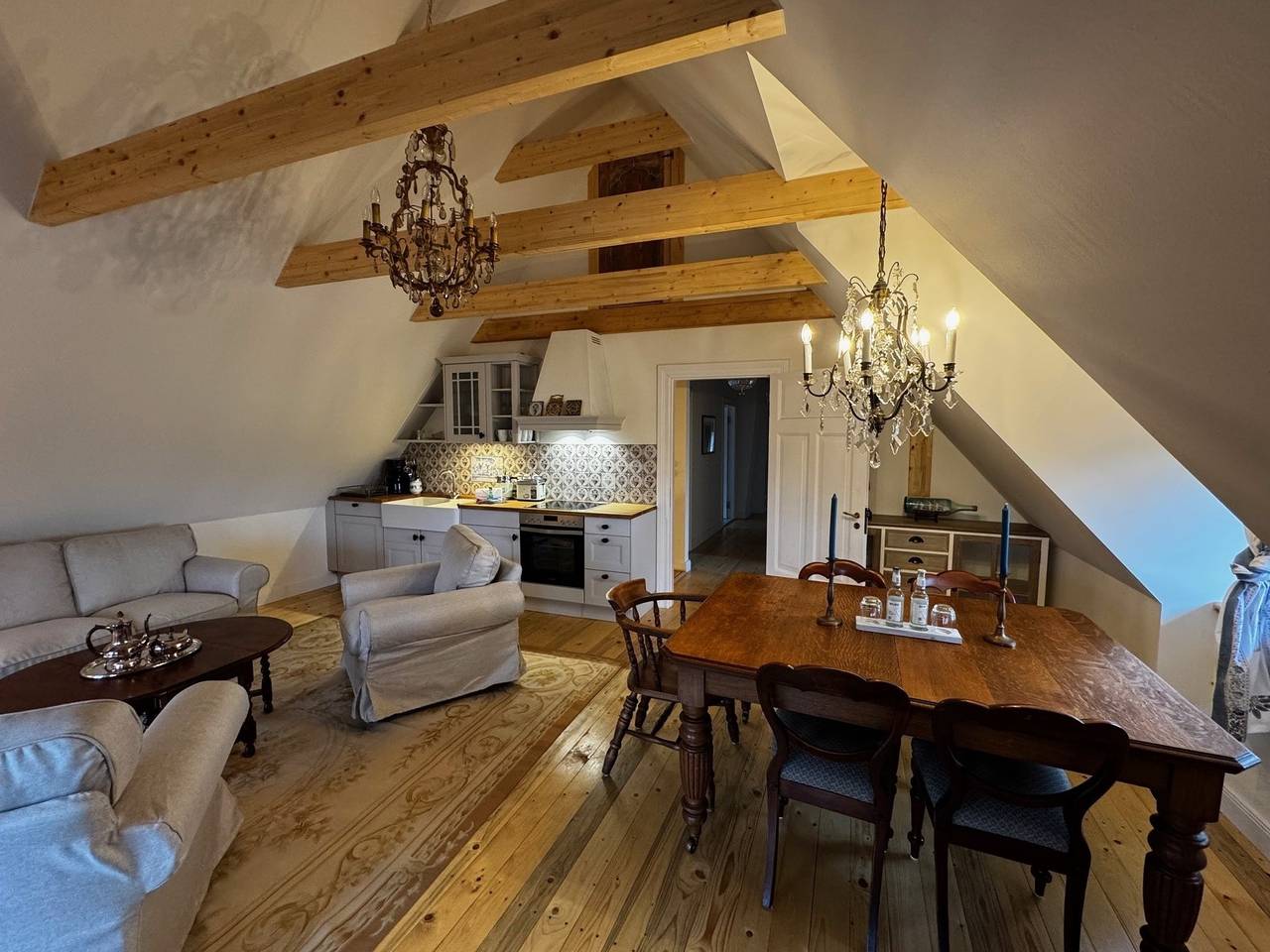 Ganze Ferienwohnung, Det Danske Hus - Wohnung Oberdeck in Dunsum, Föhr