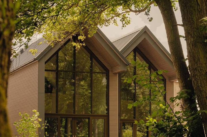 Chalet für 4 Personen, mit Garten und Sauna sowie Terrasse in Fürstenberg/Havel