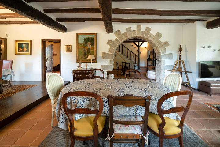 Casa rural "Can Mariné" con vistas a la montaña, piscina privada y Wi-Fi in San Antonio Vilamajor, Provincia de Barcelona