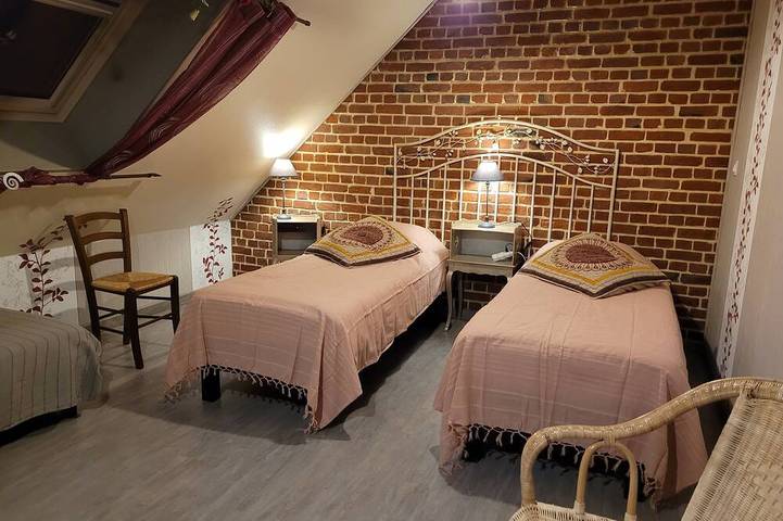 Gîte pour 6 personnes, avec piscine à Blessy - 2