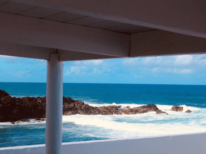 Appartamento per 4 persone, con Balcone e Vista oceano nonché Terrazza a La Oliva