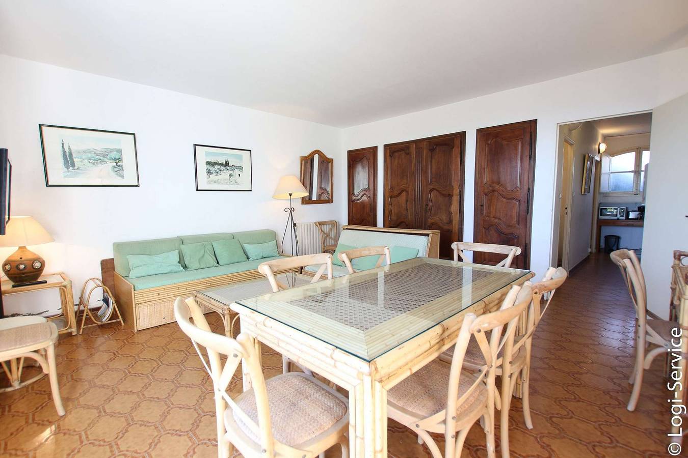Appartement de vacances entier, Appartement 2 pièces sur plage avec grande terrasse in Port Grimaud, Grimaud