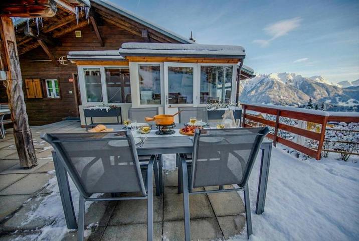 Gîte pour 4 personnes, avec vue ainsi que jardin et sauna à Leysin - 3
