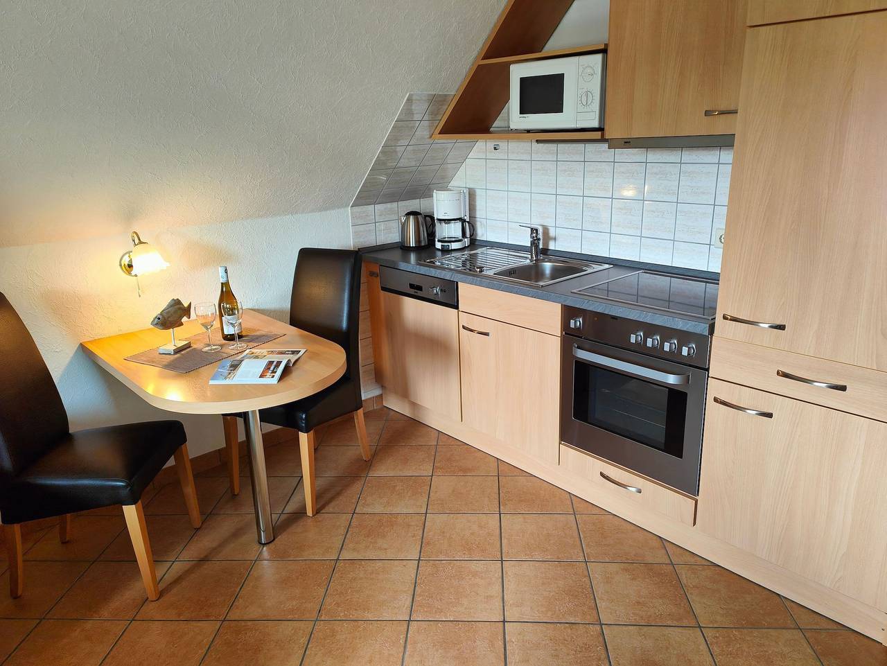 Ganze Ferienwohnung, Bue - Haus Leißner - 101 2-Raum Spülm. (Lto,Mnc)(Bc.n8) in Büsum, Dithmarschen
