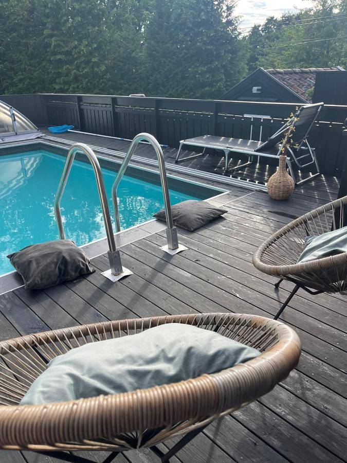 Ferienwohnung für 4 Personen, mit Sauna und Terrasse sowie Pool in Kristiansand - 3