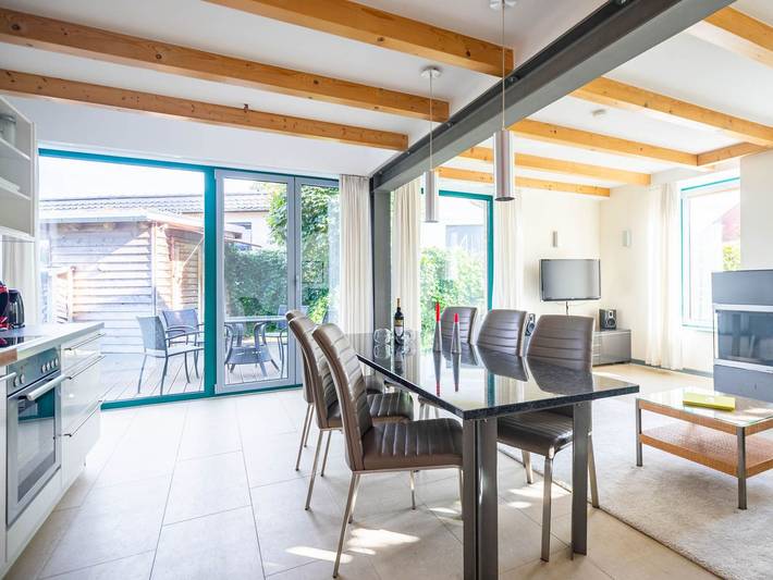 Ferienhaus mit Meerblick für 4 Personen, mit Terrasse und Garten sowie Sauna im Klützer Winkel - 2