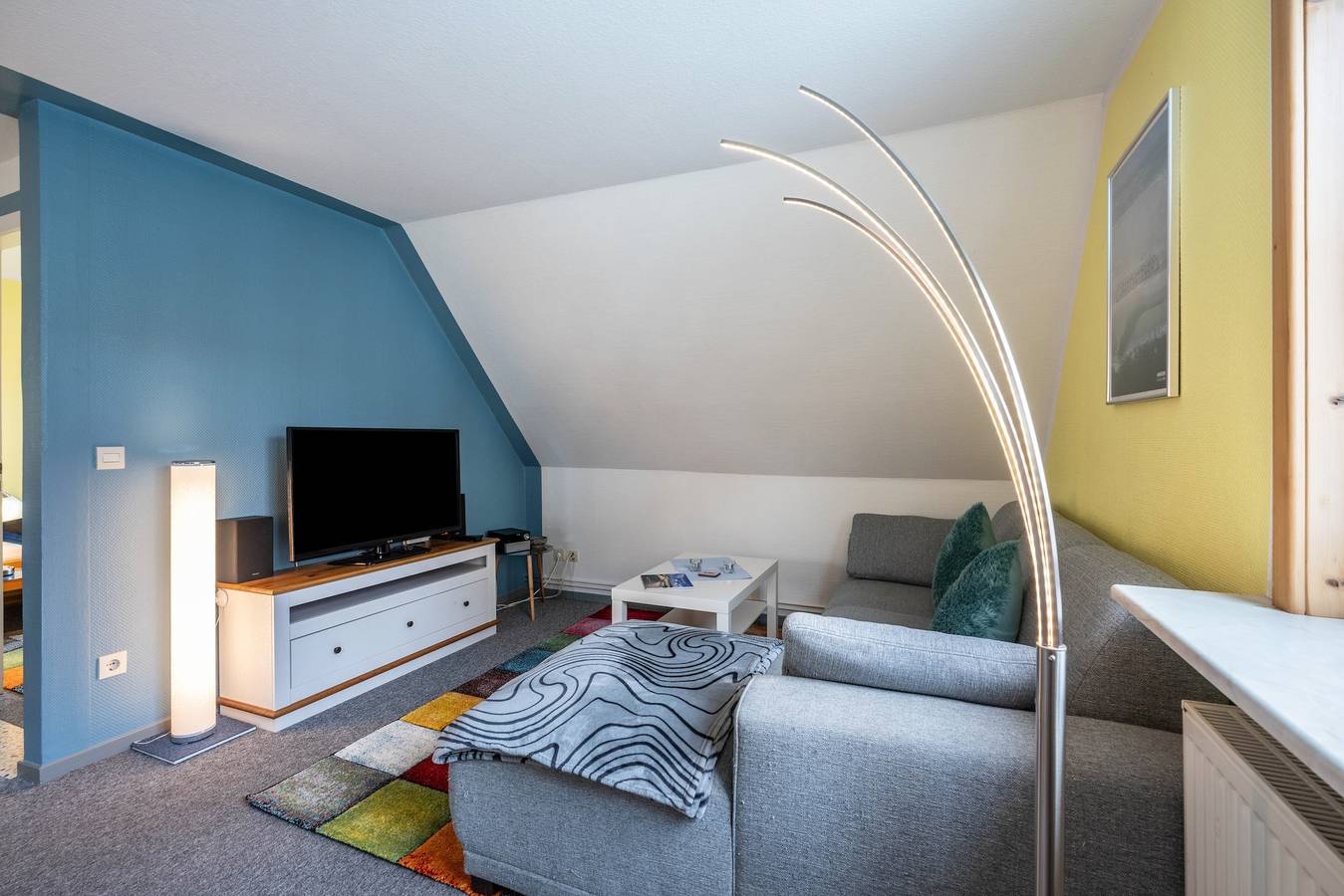Ganze Wohnung, Ferienwohnung 'Bi Buje' mit Balkon und Wlan in Nordstrand (Gemeinde), Nordseeküste