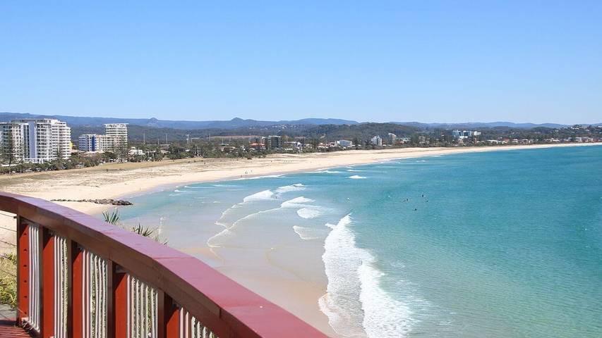 Holiday rental for 2 people, with terrace and balcony/terrace in Coolangatta