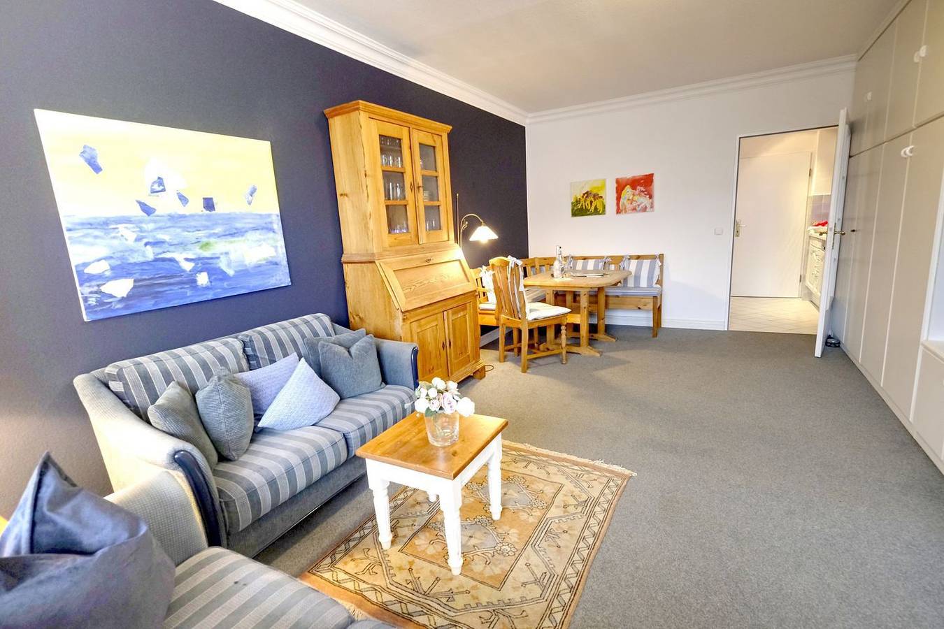 Ganze Wohnung, 1-Zimmerferienwohnung im Herzen von Westerland. - nur 250 Meter zum Strand! in Westerland, Sylt (Gemeinde)