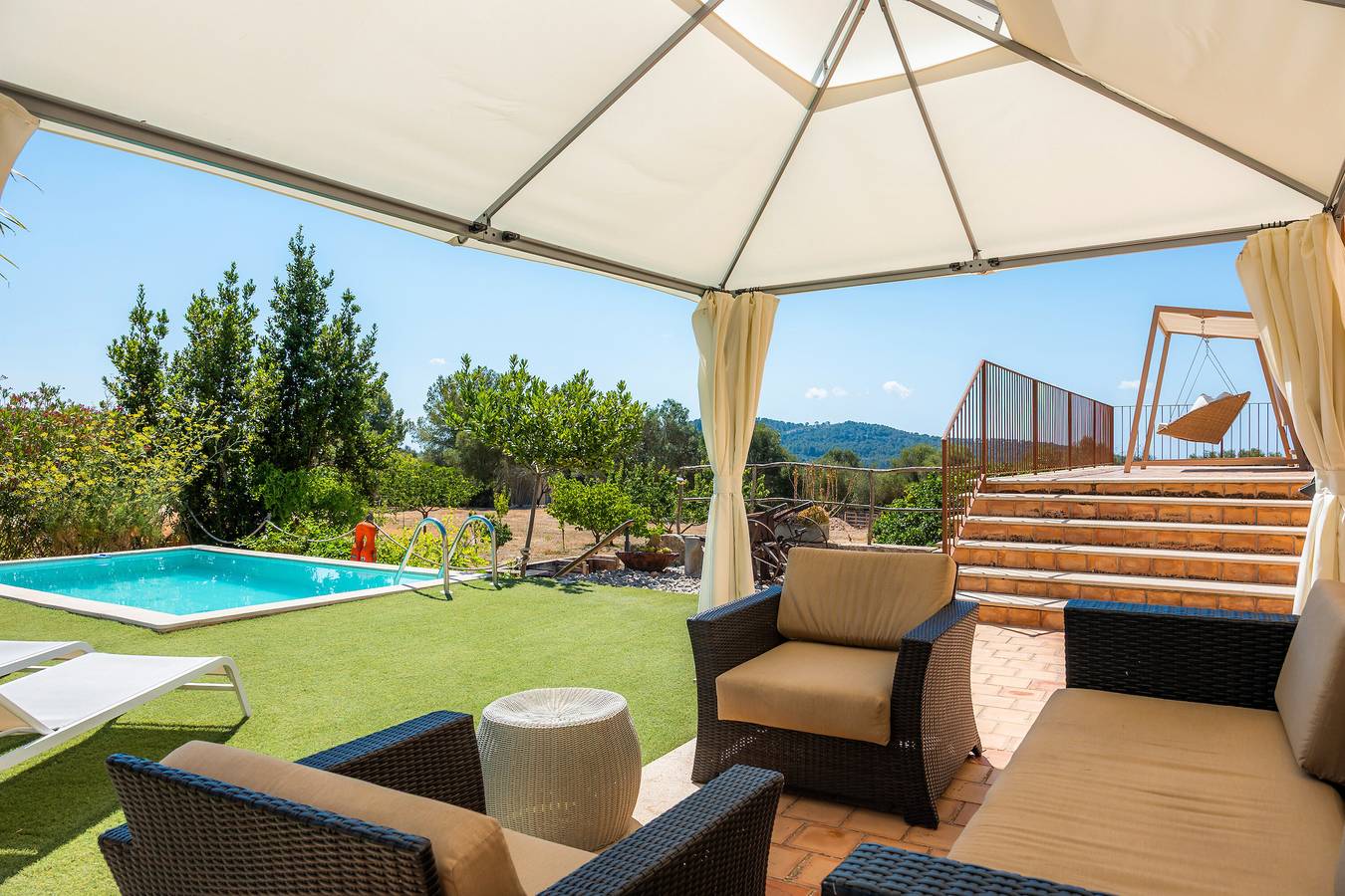 Finca Monserrat, ideal para familias con piscina in Lluchmayor, Mallorca Sur