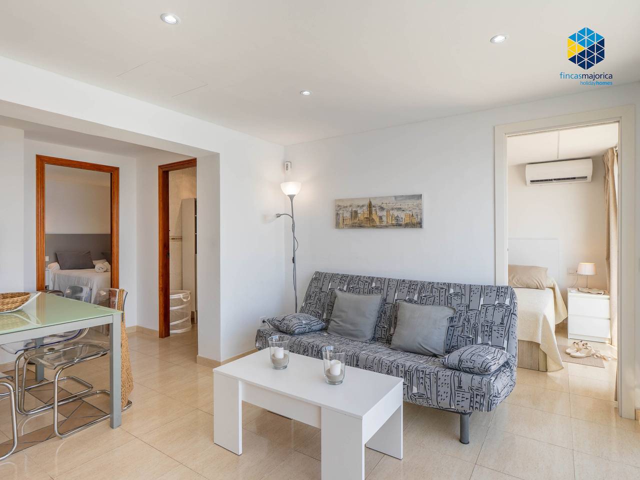 Apartamento entero, Apartamento cómodo con aire acondicionado - 3 pers. in S'illot Cala Morlanda, Manacor