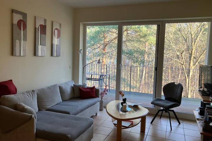 Appartement entier, Appartement-27 m² terrasse près de la plage, une connexion Wi-Fi et une piscine in Seebad Zempin, Zempin