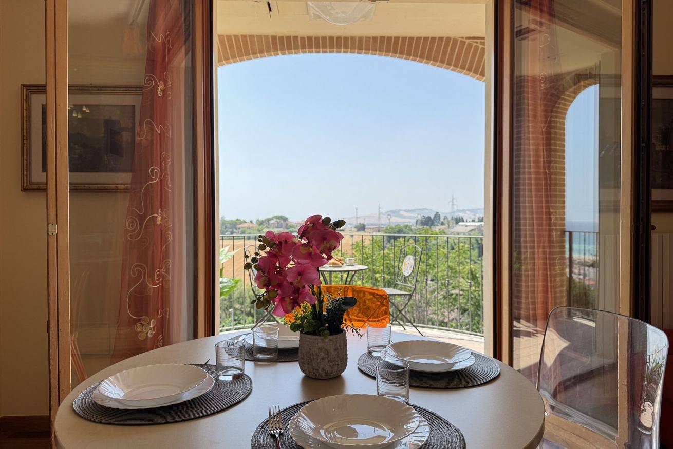 Apartamento entero, Re del mare [Bellissima vista mare, Wifi, Ac, Parcheggio privato] in Porto Sant'Elpidio, Provincia de Fermo