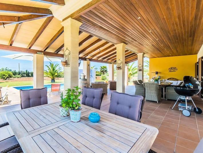 Villa für 6 Personen, mit Garten und Pool in Es Trenc - 4
