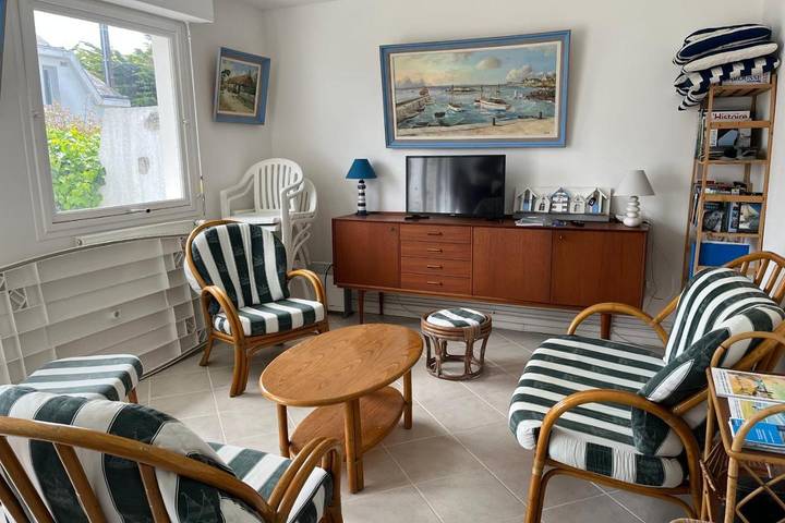 Location de vacances pour 6 personnes, avec jardin dans Office de Tourisme de Quiberon