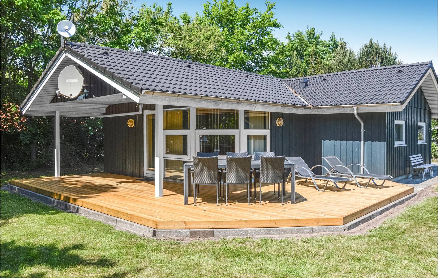 Ferienhaus für 6 Personen mit Sauna in Hemmet, Ringkøbing Fjord