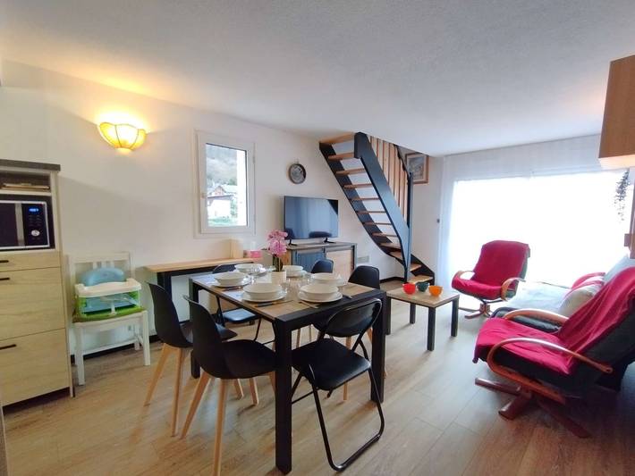 Appartement entier, Duplex T3 6 pers. avec Balcon Sud, Parking, Saint-Lary-Soulan in Saint-Lary-Soulan, Parc national des Pyrénées