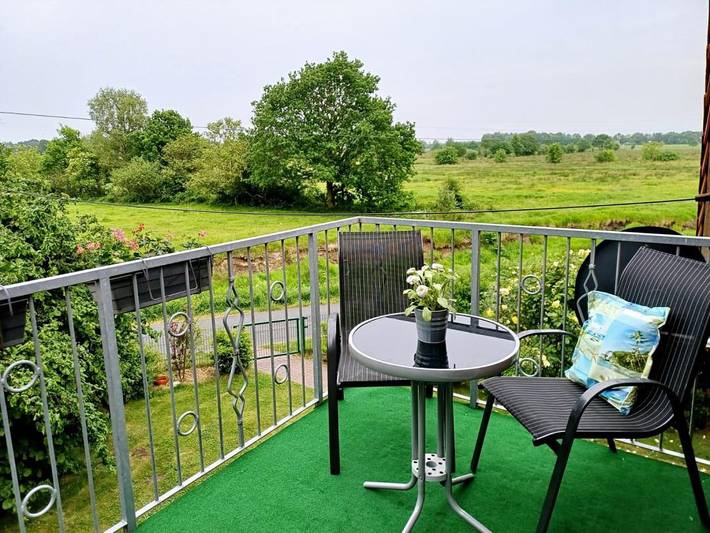 Ferienwohnung für 2 Personen, mit Balkon und Terrasse in Westerholt