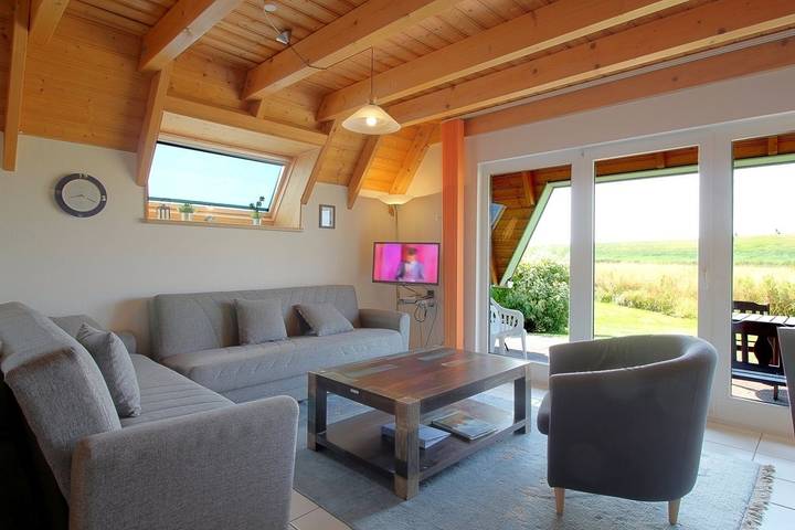 Ferienhaus für 4 Personen, mit Terrasse und Garten