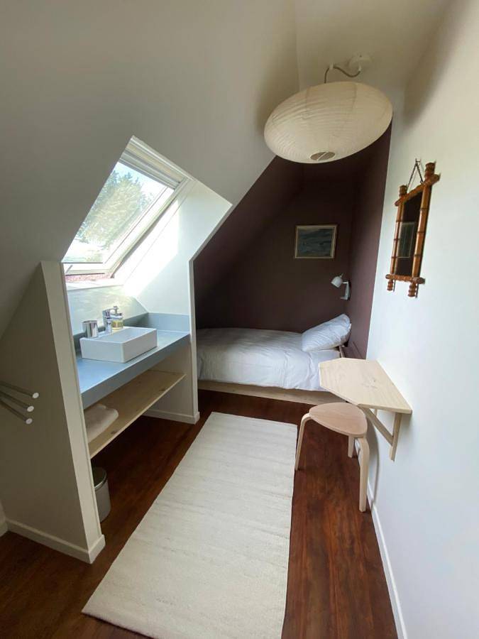 Single Room with Garden View in Guissény, Région de Brest