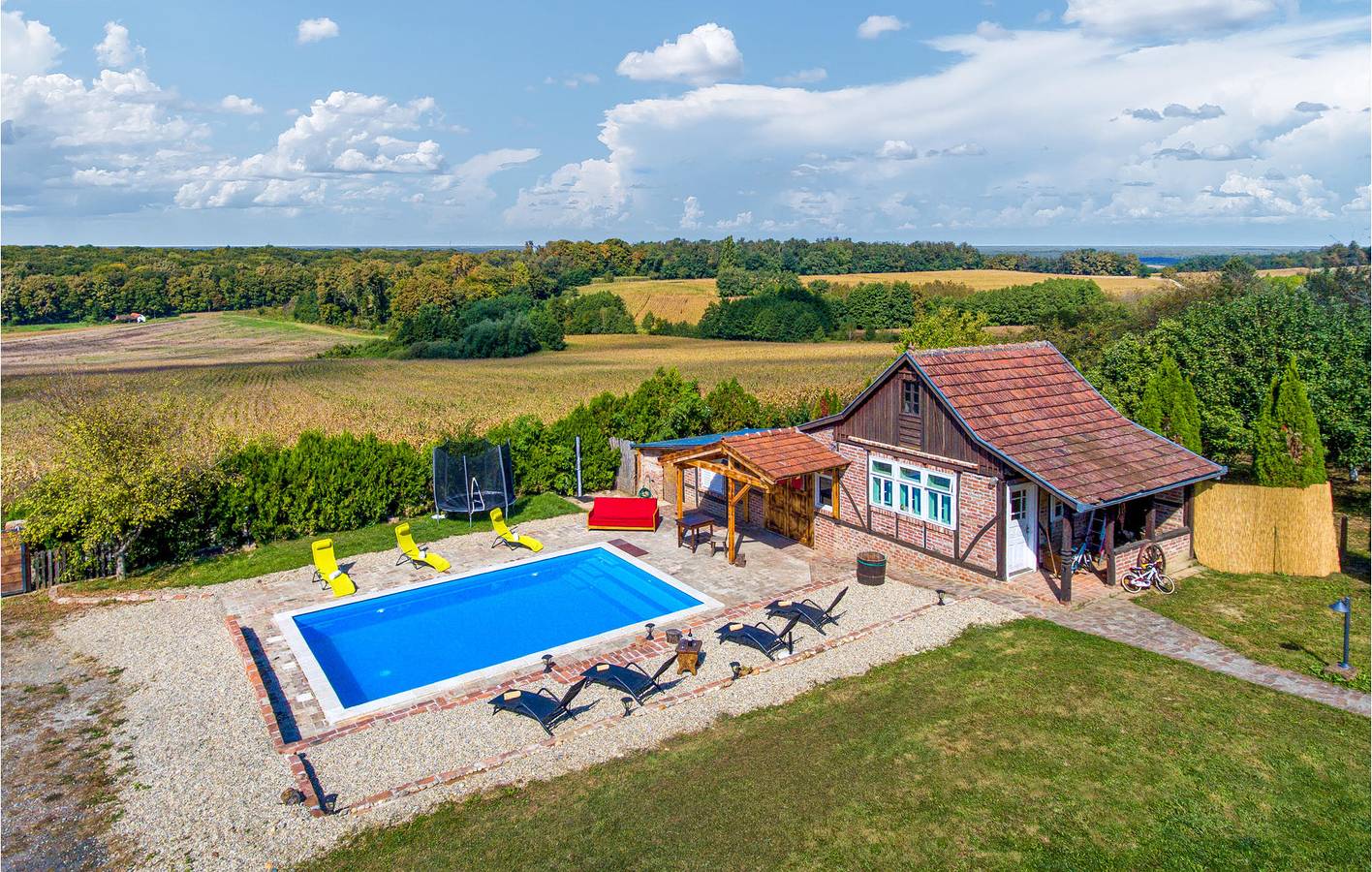 Ferienhaus für 8 Personen mit Pool in Koprivnica-Krizevci