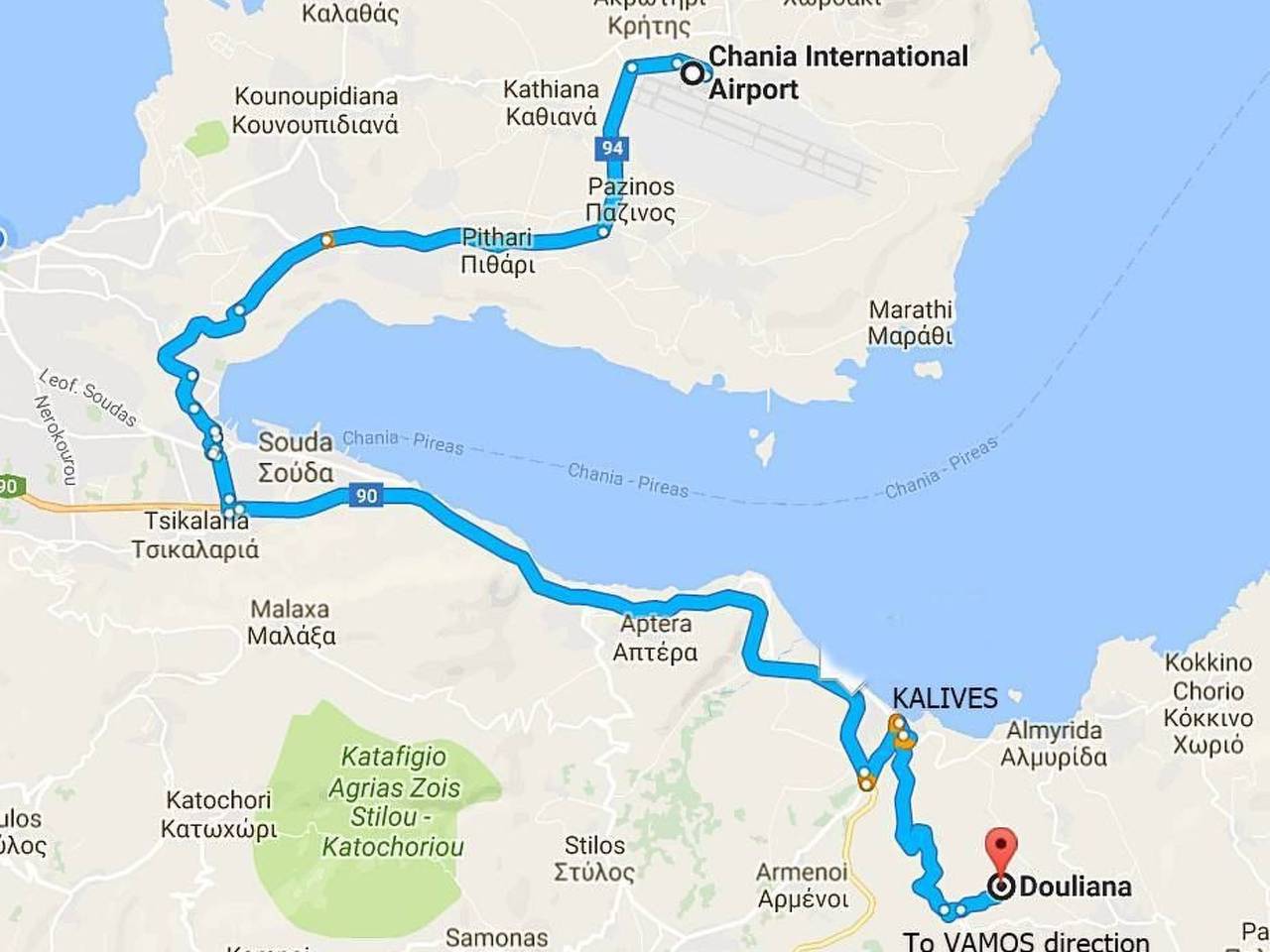 Ganze Wohnung, Gruppenunterkunft auf Kreta - separate Häuser in Douliana, Vamos