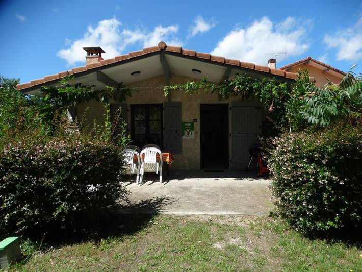 Maison de vacances pour 4 personnes, avec jardin à Saint-Julien-en-Born