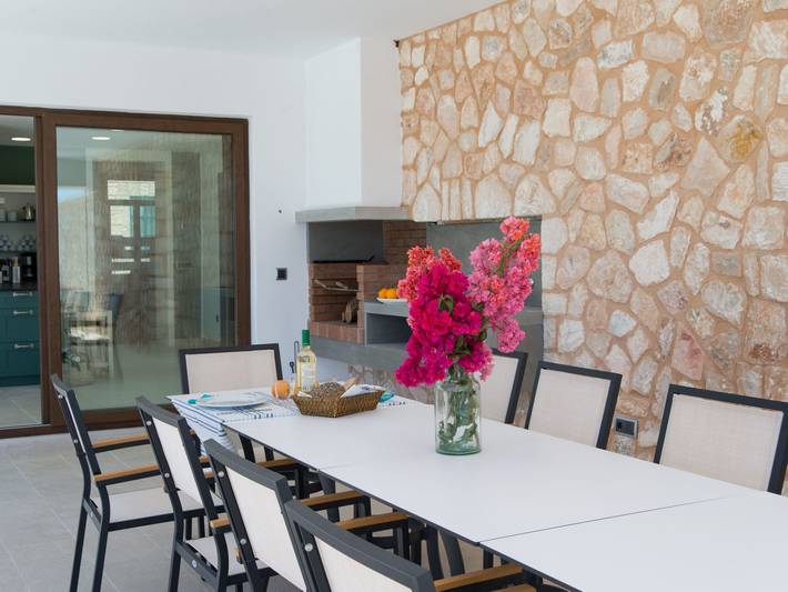 Finca für 10 Personen, mit Balkon und Pool sowie Garten in s'Horta - 4