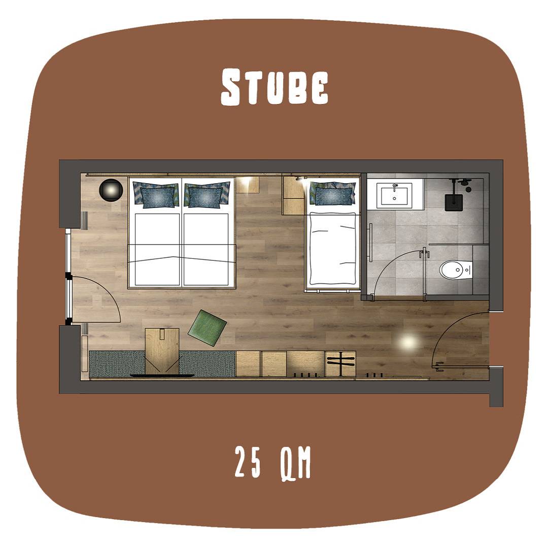 Stube in Oberjoch, Bad Hindelang