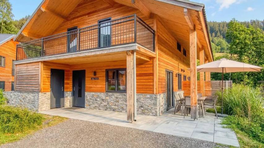 Ferienhaus für 7 Personen, mit Sauna und Garten, mit Haustier