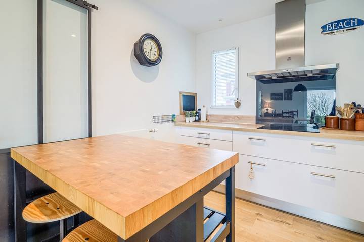 Ferienhaus für 6 Personen mit Balkon in Plage de Port Fontaine-Lomener, Ploemeur
