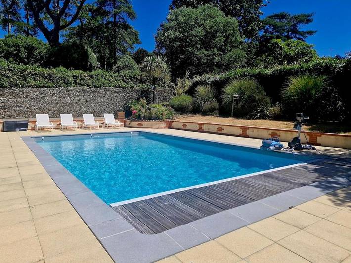 Villa pour 16 personnes, avec vue ainsi que piscine et jardin à Pornic - 4