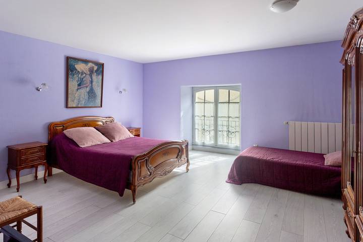 Chambre d'hôtes 'Lavande 4 Personnes' avec piscine partagée, terrasse partagée et Wi-Fi in Segonzac, Charente