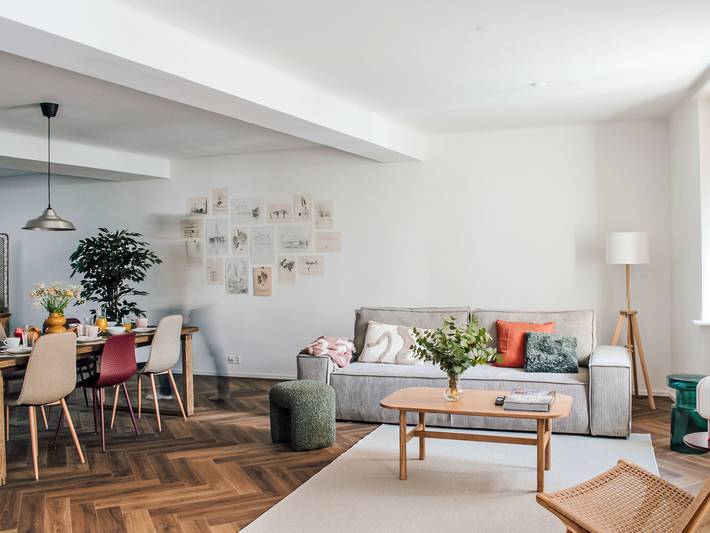 Ferienwohnung für 6 Personen, mit Terrasse, mit Haustier