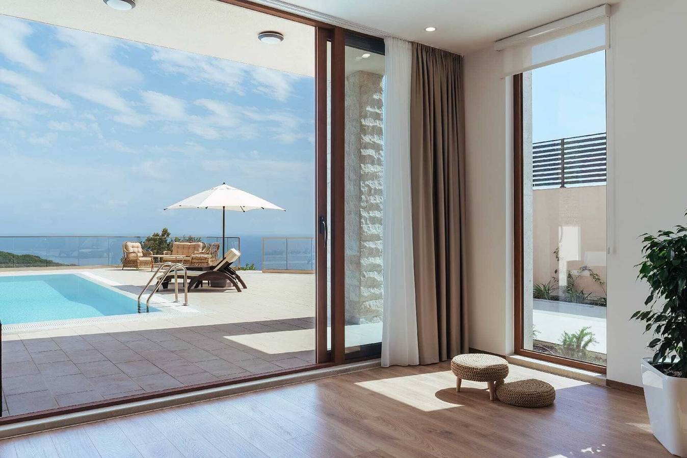 Villa Gaia with Private Pool, Sauna & Spa in Krimovica, Budva Riviera in Opština Kotor