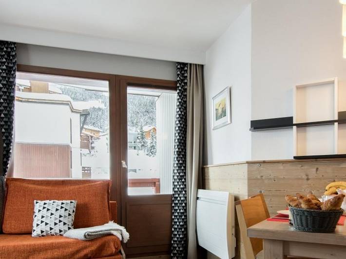 Ganze Wohnung, Pierre & Vacances Résidence Le Britania - Wohnung 4 personen - Balkon in La Perrière, Courchevel
